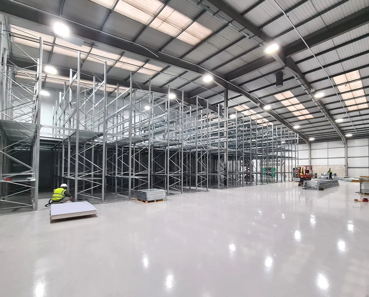 Ren Contractors & Electrical — Ren Contractors Distribution Centre Flooring Installation Cornwall | Cornwall